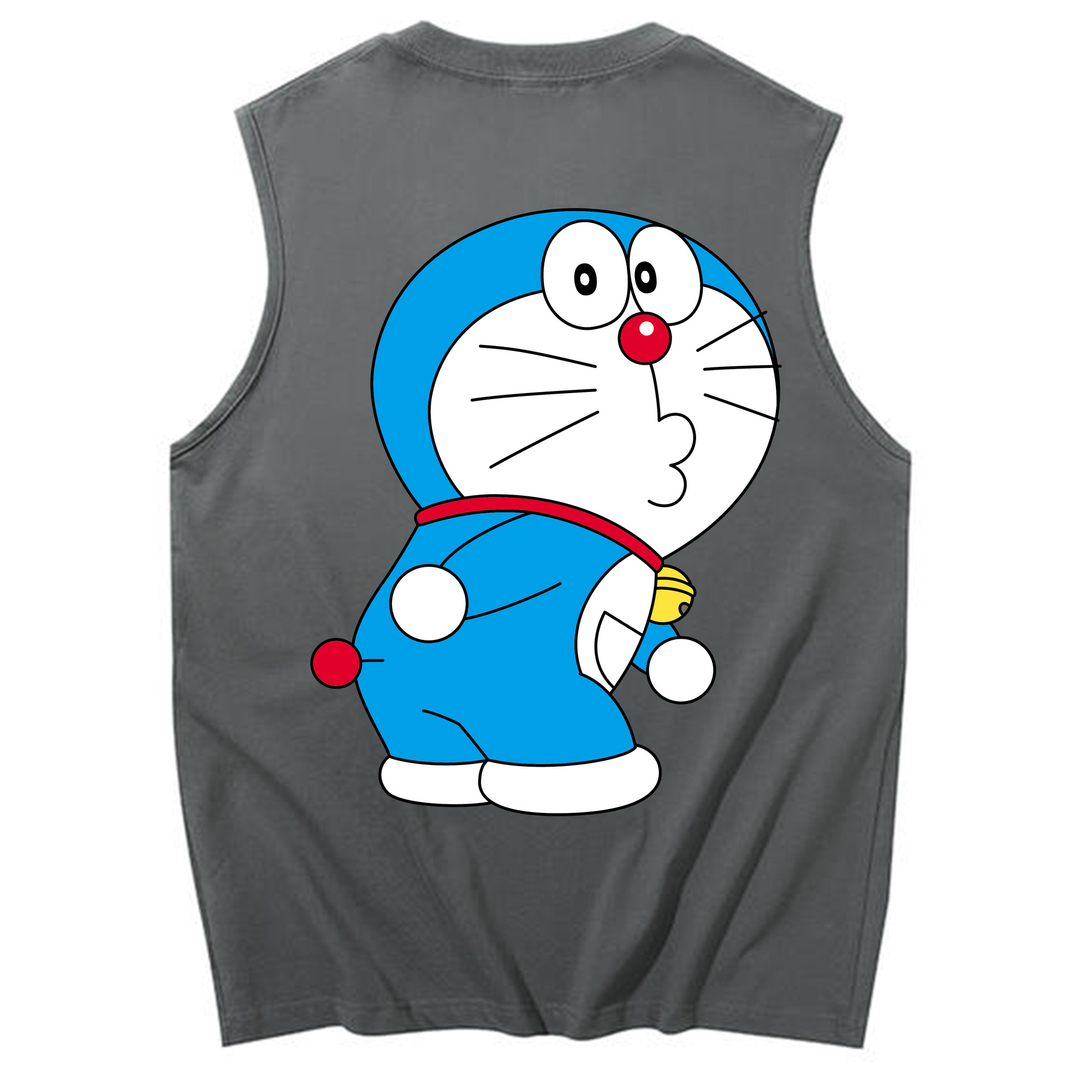 （画像用） ドラえもん Doraemon コットン100％タンクトップ（背面プリント）